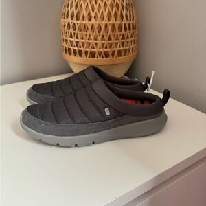 NEW Revitalign Orthotic Quilted Nylon Mules - Tasman, Size 7-7.5